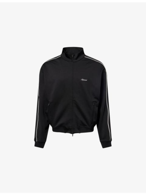 REPRESENT Logo-Embroidered Jersey Track Top