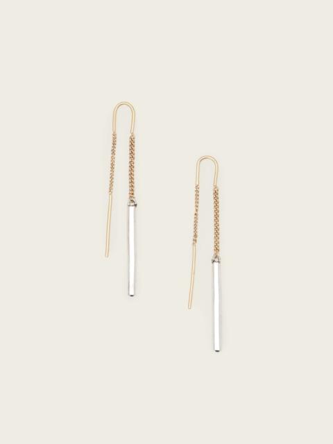 ALLSAINTS MAEVE THREADER EARRINGS