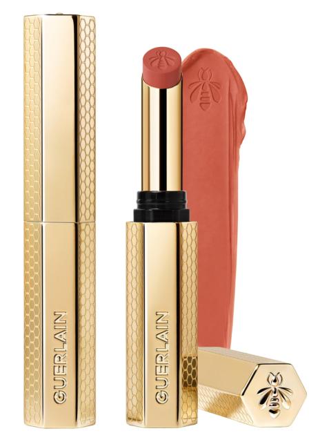 GUERLAIN KissKiss Blur Matte Long-Wearing Lipstick - 615 Orange Blossom