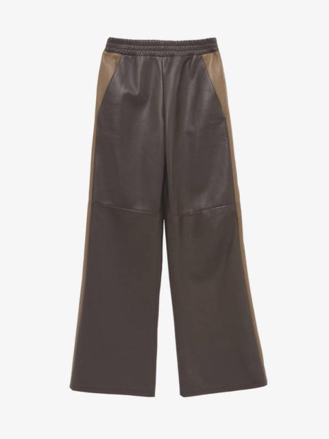 Alexander McQueen Leather Tracksuit Joggers