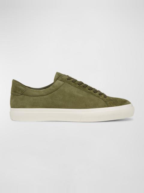 Vince Men's Fulton Canvas Suede Sneakers