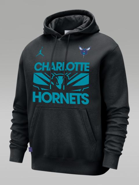Jordan Charlotte Hornets Club Courtside Men's Nike NBA Pullover Hoodie