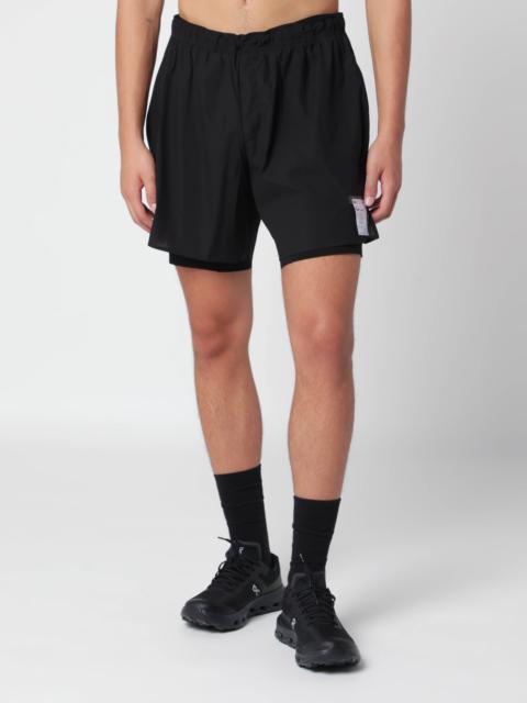 SATISFY Black Rippy Cordura 5" Trail shorts