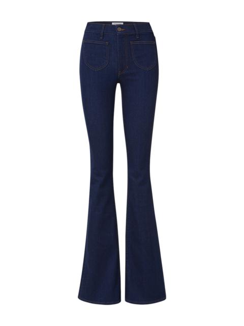 VERONICA BEARD BEVERLY SKINNY-FLARE JEAN