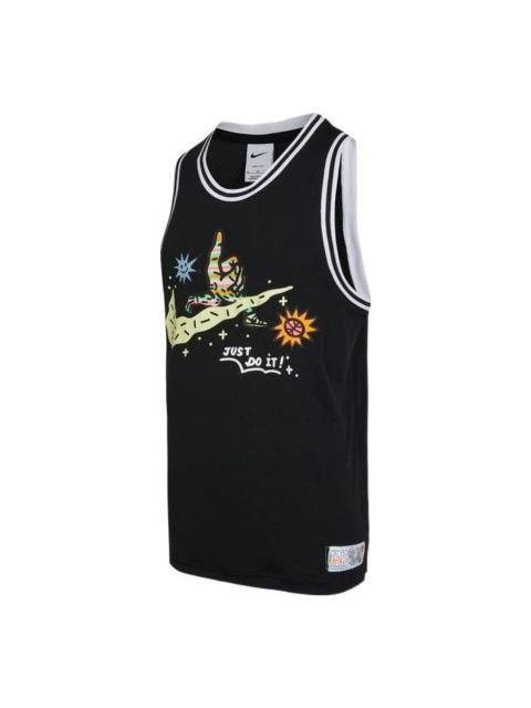 Nike Nike Dri-FIT DNA Basketball Jersey 'Black' DV3191-010