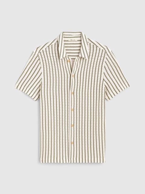 Madewell Textured-Knit Short-Sleeve Shirt