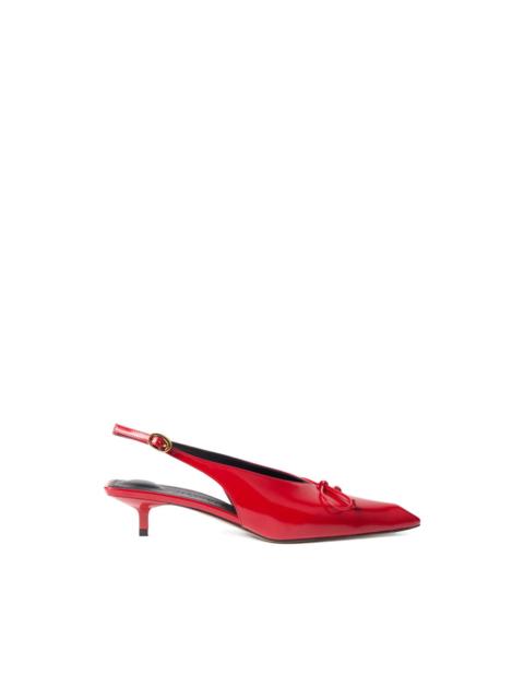 JACQUEMUS The Cubisto slingbacks pumps