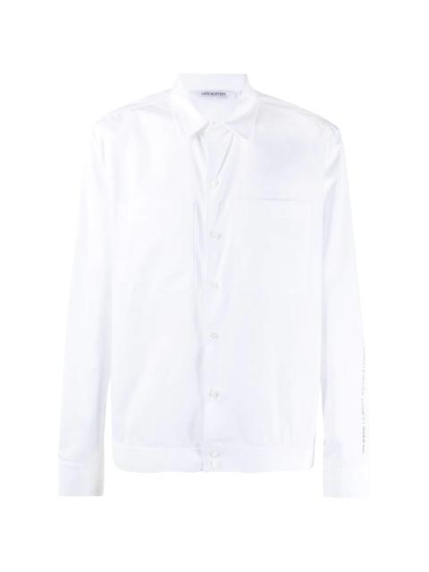 patch-pocket long-sleeve shirt