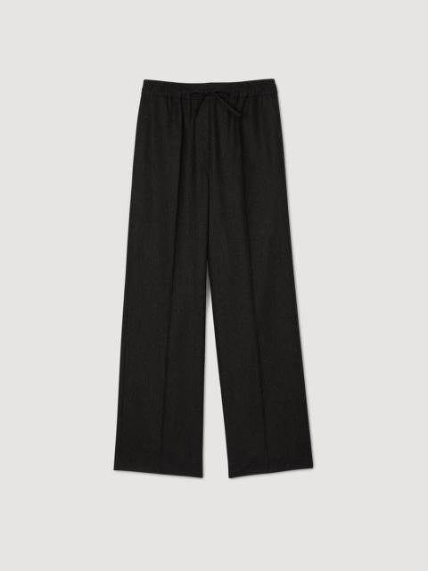 Sandro STRIPED TROUSERS
