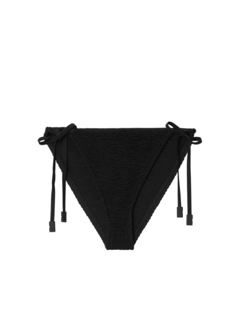 Burberry crinkled bikini briefs