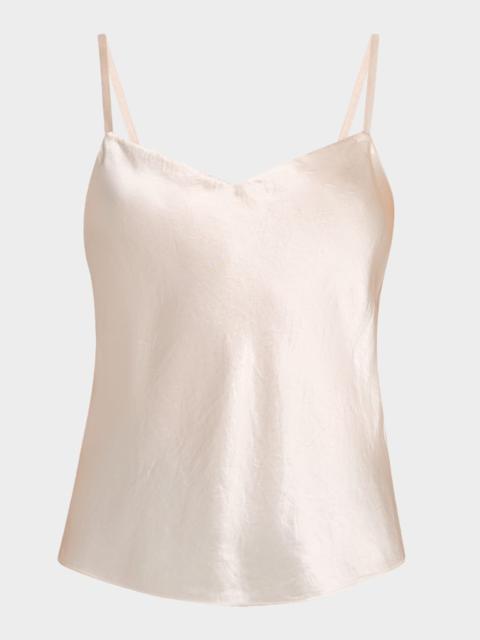 Vince Satin V-Neck Cami