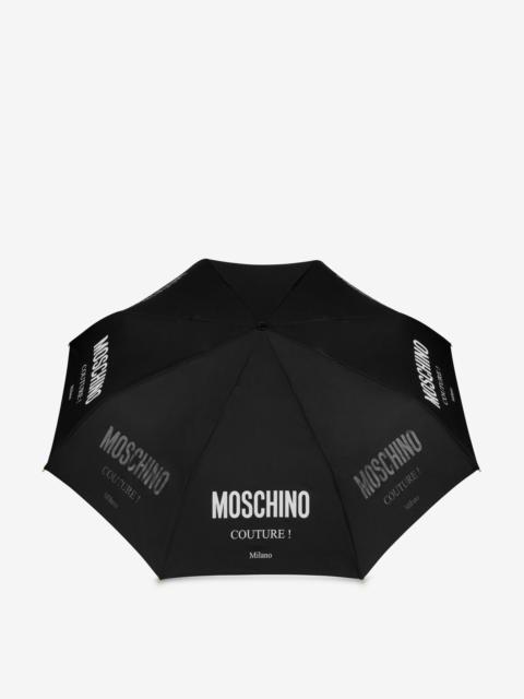 MOSCHINO COUTURE OPEN & CLOSE UMBRELLA