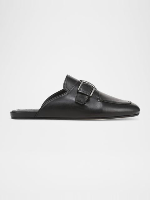 Vince Minetta Leather Buckle Mules