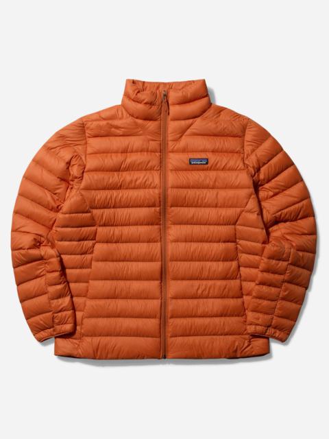 Down Sweater Jacket Redtail Rust