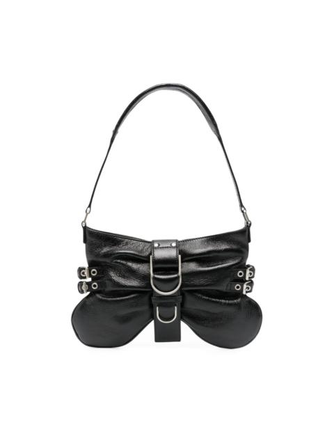 Blumarine butterfly-shape leather shoulder bag