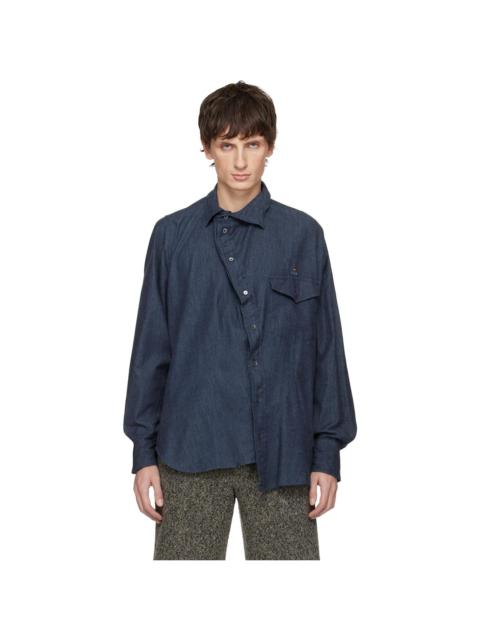 Vivienne Westwood Blue Chaos Shirt