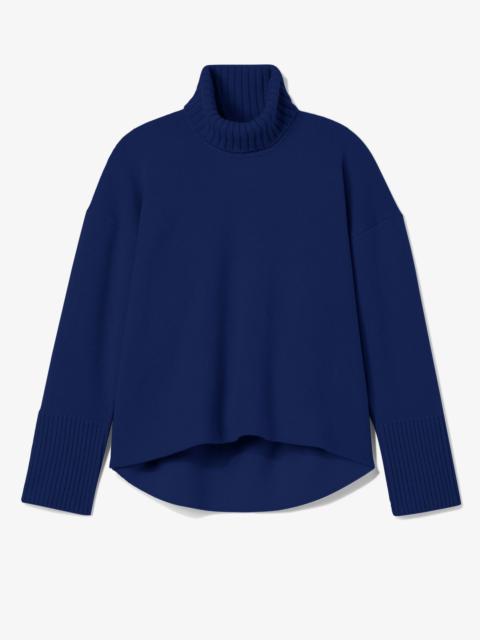 Proenza Schouler Doubleface Cashmere Oversized Turtleneck