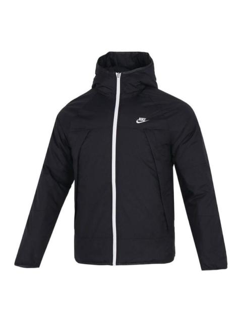 Nike Nike Sw Therma-fit Legacy waterproof Reversible Stay Warm Hooded Padded Jacket Black DH2784-010