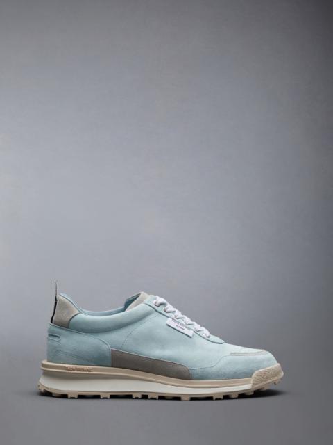 Thom Browne Calf Suede Alumni Trainer