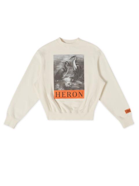 Heron Preston NF HERON BW Crewneck collar