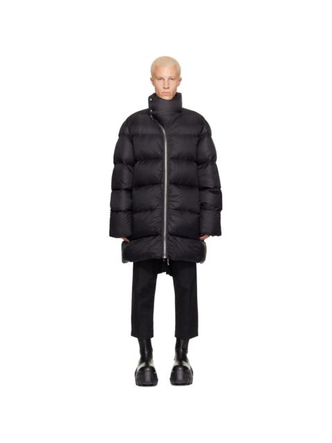 Rick Owens Black Tower Turtle Down Coat