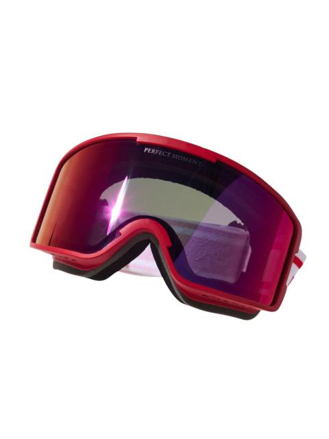 PERFECT MOMENT Ski Goggles - Logo Striped