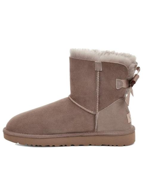 UGG (WMNS) UGG Mini Bailey Bow II Boot Fleece Lined Snow Boots 1016501-CRBO
