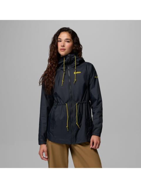 Columbia Women's Collegiate Lily Park Rain Jacket - Oregon