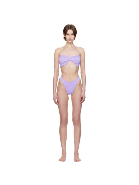 Hunza G Purple Tina Bikini