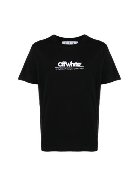 logo-embroidered T-shirt