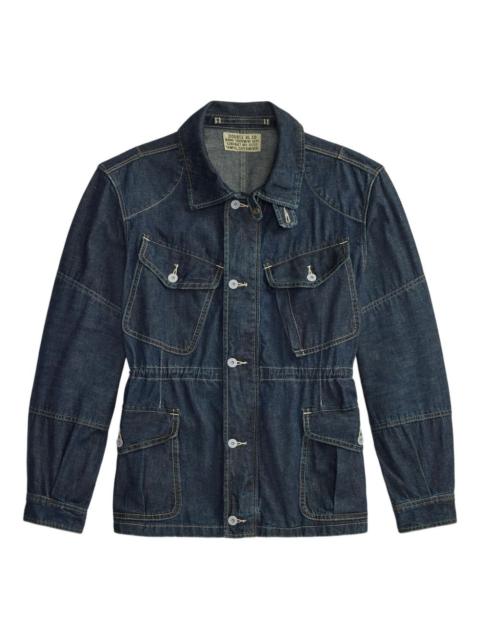 RRL by Ralph Lauren buttoned zip-up jacket