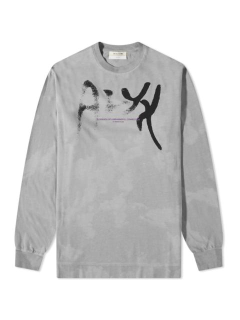 1017 ALYX 9SM 1017 ALYX 9SM Long Sleeve Meaningful Connection Treated Tee