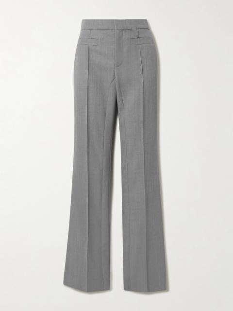 Chloé Wool Flared Slim-fit Pants