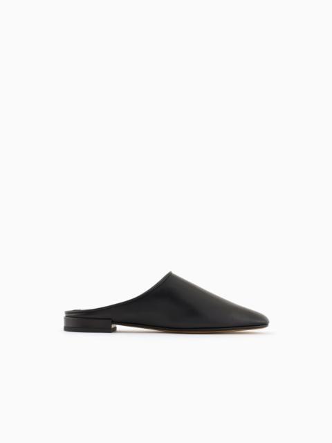GIORGIO ARMANI GIORGIO ARMANI X 10 CORSO COMO CALFSKIN MULES