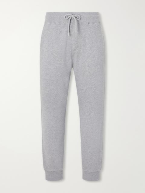 JW Anderson Tapered Cotton-Fleece Sweatpants