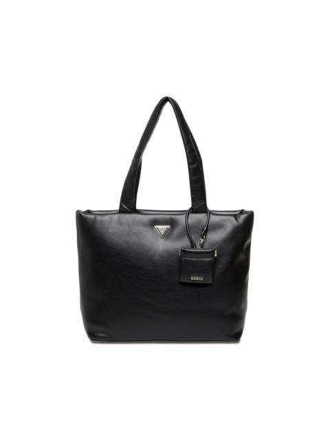 GUESS USA logo-plaque padded tote bag