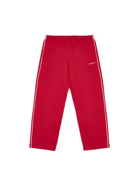 PALACE POLYKNIT TRACK JOGGER TRUEST RED /  SOFT WHITE