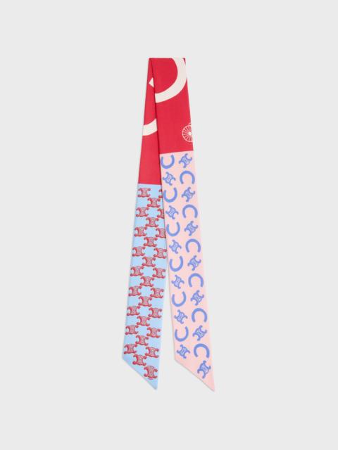 CELINE lavalliere IN SILK TWILL