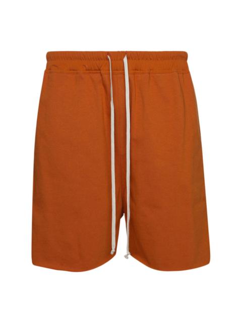 drop-crotch drawstring shorts