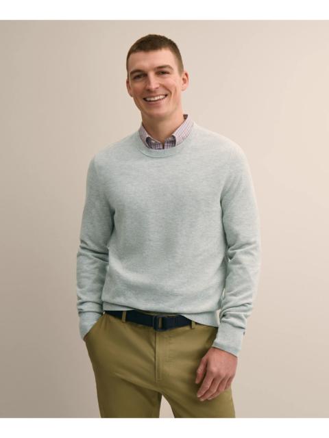 Brooks Brothers Supima® Cotton Pique Crewneck Sweater