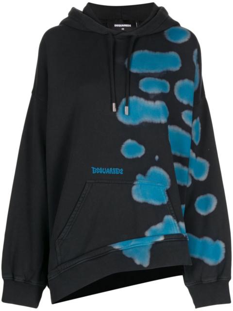 DSQUARED2 asymmetric slouchy hoodie