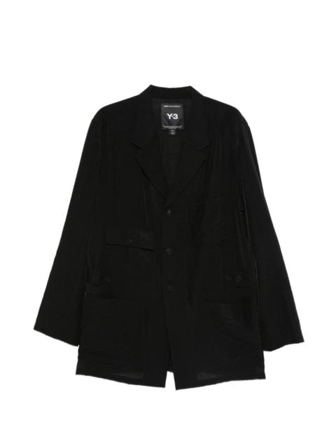 Y-3 pocket button blazer