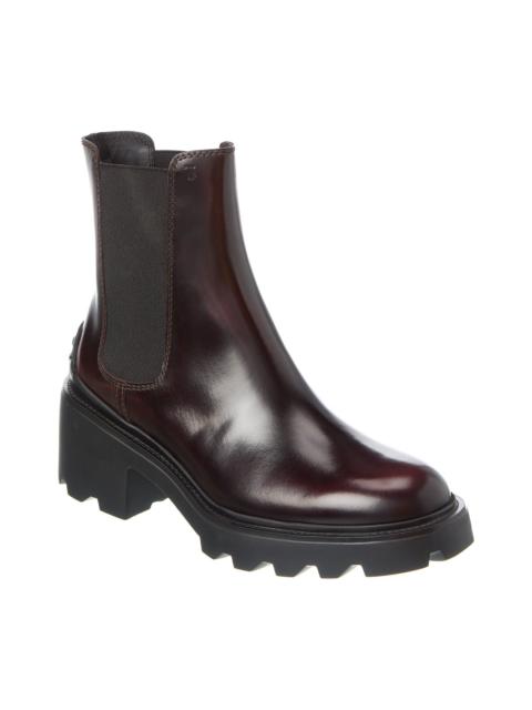 Tod's TOD’s Logo Leather Boot