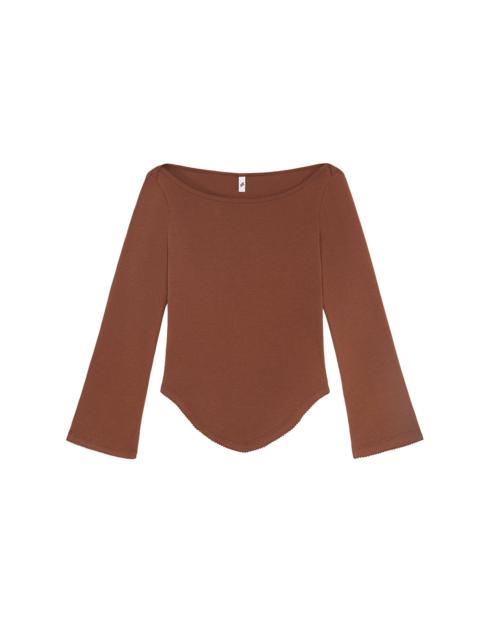 Cou Cou The Rina Long Sleeve Brown