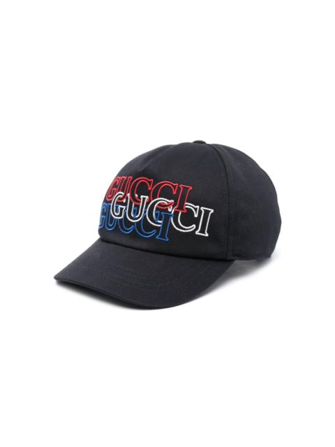 GUCCI logo-embroidered baseball cap