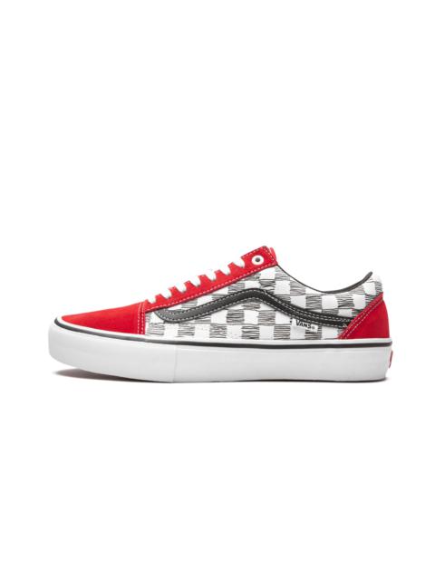 Old Skool Pro "Sketched Checkerboard"
