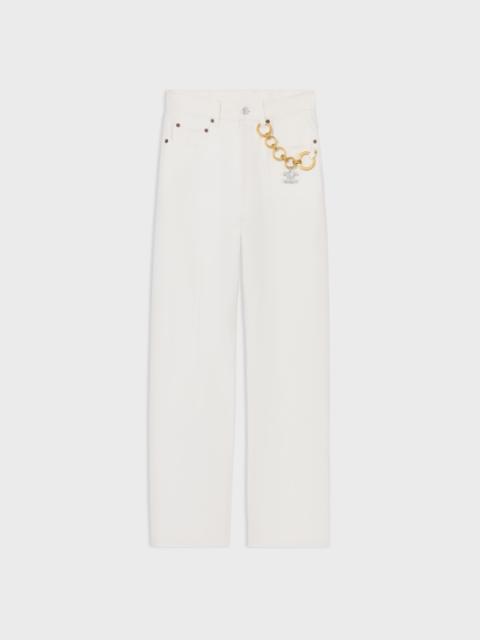 CELINE boyfriend jeans 002 IN heavy cotton twill