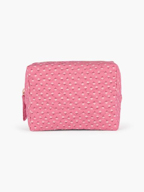 Hill House Home The Mini Quilted Cosmetic Bag - Poppy Half Drop Rose