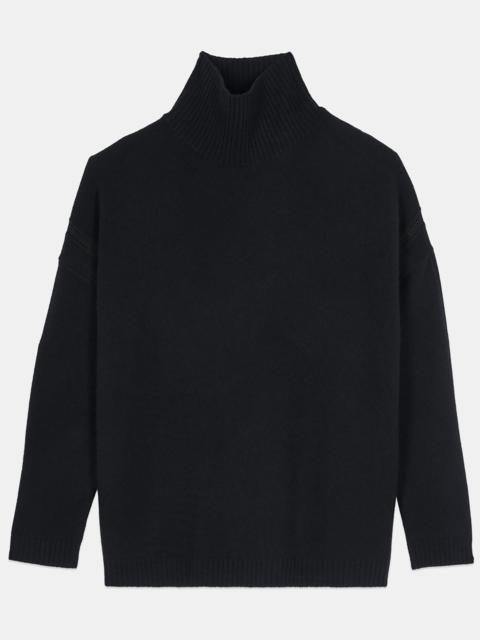 The Kooples BLACK CASHMERE SWEATER