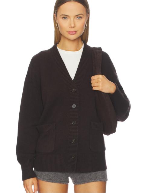 WHITE & WARREN Cashmere Luxe Pocket Cardigan